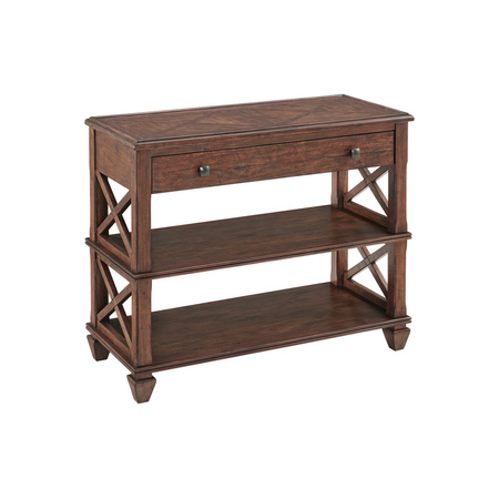 Alaterre Furniture Stockbridge 4-Piece Wood Living Room Set, Material: Pine ANSB011101162